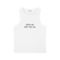 body con,tank top,zelle me,zelle me dont tell me,unamused,unamused clothing,brat,spoiled,spoil me