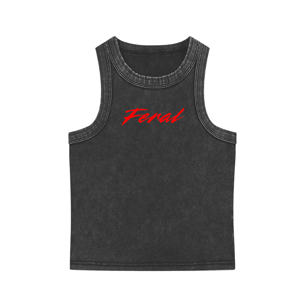 Feral Washed Tank Top