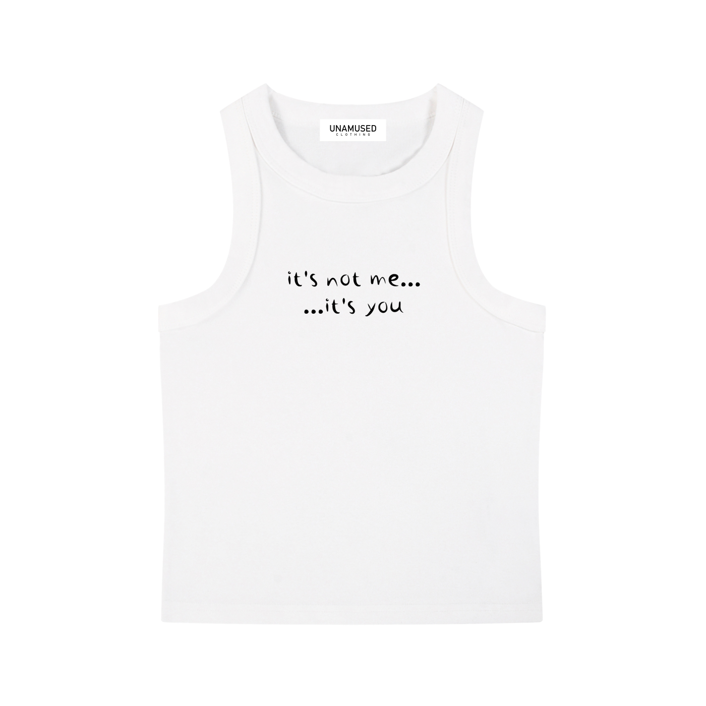 Its Not Me Tank Top