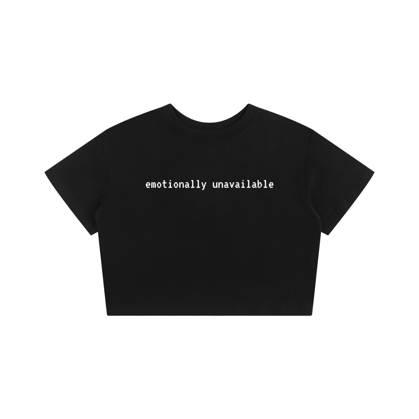 emotionally unavailable,unamused,croptop,crop top,findom,fetish,sarcastic clothing,sarcasm clothing