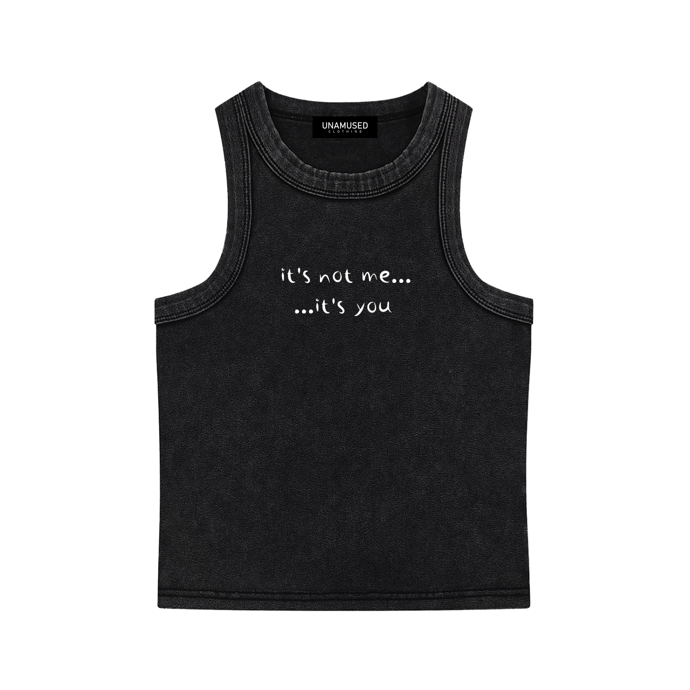 Its Not Me Tank Top